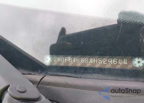 2010 Honda Civic Lx from USA, damaged, VIN 2HGFG1B68AH529644